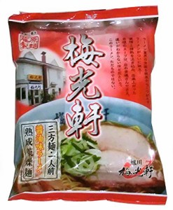 藤原製麺 旭川梅光軒 三方麺醤油 108g×10袋