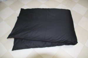 トラック フトン 敷き布団 大型用 黒 巾65？ｘ丈220？ 安心の日本製 手作り 四季を通じて快適な寝心地。
