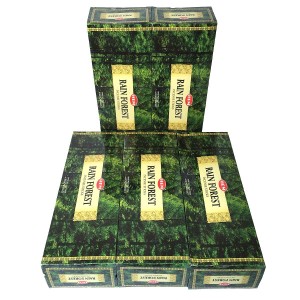 HEM レインフォレスト香 スティック 5BOX(30箱)/HEM RAIN FOREST/インド香 [並行輸入品]