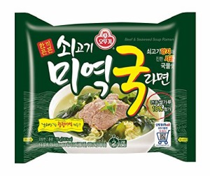 オットギ わかめラーメン 8袋 韓国ラーメン