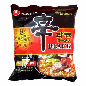 農心 辛ラーメンブラック BLACK ５袋セット 日本語パッケージ | 韓国 辛ラーメンの第2世代 インスタント 乾麺 韓国食品 韓国ラーメン | 