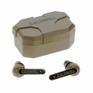 Caldwell E-Max Shadows FDE 23 NRR - Bluetooth接続付き電子聴覚保護 射撃、狩猟、射撃距離用