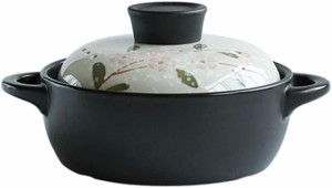 DJJSGSB 炊飯土鍋 土鍋 テラコッタクッキングテラコッタシチューポット - 高温抵抗、均一な加熱のための粘土鍋 (Size : 1L)