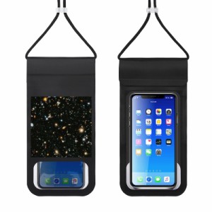 EIR 深宇宙 星および銀河系 防水ケース スマホ用 防水携帯ケース IPX8認定 iPhone 12 11 Pro Max X XR XS gala