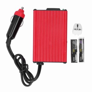 電力変換器、 Akozon 500W 純粋な正弦波 DC 12V デュアルUSBポート 自動車用ホームアウトドア用(110V)