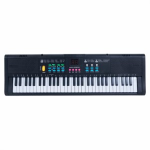 電子ピアノキーボード 61キーデジタル電気ピアノ音楽キーボード多機能電動ピアノキーボード楽器