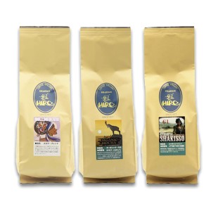 【ヒロコーヒー】浅煎りコーヒー 300g ×3種 【 中挽き 】飲み比べ 自家焙煎 コーヒー 粉 コーヒー豆 珈琲豆