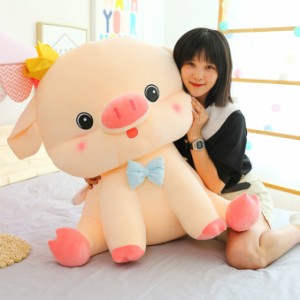 ブタ ぬいぐるみ 特大ぶた 60cm 豚 大きいぬいぐるみ ブタ 特大 プレゼント お祝い 誕生日プレゼント 子供の日 ふわふわ 昼寝