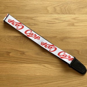 限定生産 広島カープ ギター ベース ストラップ Carp UB