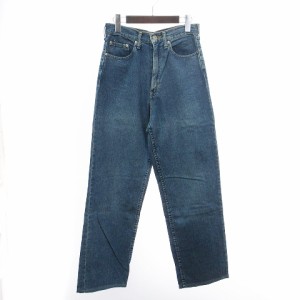 【中古】リーバイス Levi's デニム パンツ ワイド ストレート ジッパーフライ コットン W512-14 インディゴ 30 メンズ