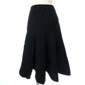 中古 アキラナカ Akira Naka スカート ひざ丈 フレア チュール リネン混 無地 As1949 Bk 黒 ブラック 2 Smの通販はau Pay マーケット ブランド古着のベクトル 商品ロットナンバー