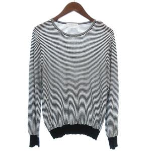 白黒 ボーダー ニット メンズの通販 Au Pay マーケット