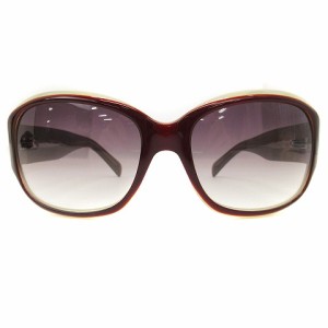 【中古】ローリーロドキン eye Couture by Sama サマ サングラス フルリム スカル ラインストーン 58□17 130 赤茶