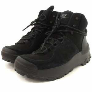 【中古】ナイキ NIKE CITY CLASSIC BOOTS ブーツ スニーカー シューズ 靴 DQ5601-003 黒 22.5cm ■SM1 レディース