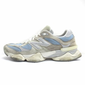 【中古】ニューバランス NEW BALANCE U9060MUS スニーカー シューズ ローカット ロゴ 灰色 US11 29cm 靴 ■ECS