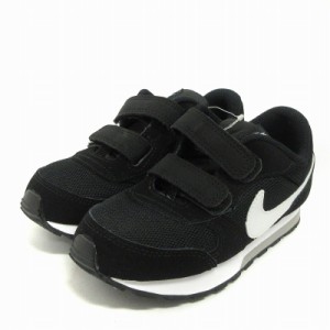 【中古】ナイキ NIKE MD Runner 2 Baby スニーカー シューズ ベルクロ 806255-001 黒 ブラック 16cm ■SM1 キッズ