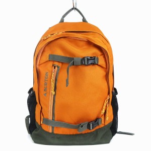 【中古】バートン BURTON リュック バックパック デイパック ロゴ オレンジ 鞄 ■SM1 レディース