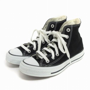 【中古】コンバース CONVERSE オールスター ALL STAR HI スニーカー シューズ ハイカット キャンバス 黒 23cm ■SM1 