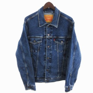 【中古】リーバイス Levi's 3rd トラッカージャケット デニム Gジャン USED加工 インディゴ ブルー 青 S ■SM1 メンズ