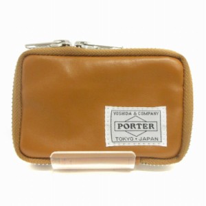 【中古】ポーター PORTER 吉田カバン 美品 フリースタイル キーケース レザー 6連 茶 ブラウン ■SM1