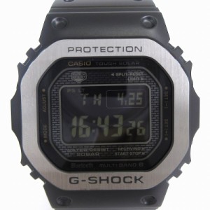 【中古】カシオジーショック CASIO G-SHOCK フルメタル 腕時計 タフソーラー GMW-B5000MB-1JF 黒 ウォッチ ■SM1