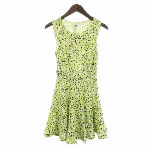 美品】PAUL&JOE 可愛い 小花柄 緑色 とち ワンピース