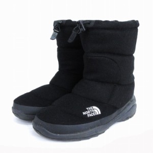 【中古】ザノースフェイス NUPTSE BOOTIE WOOL II ヌプシブーツ ショート ウール NF51591 黒 ブラック 28.0?p