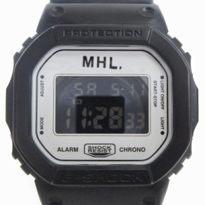 【中古】カシオジーショック CASIO G-SHOCK エムエイチエル MHL 別注 腕時計 デジタル クオーツ DW-5600VT 黒 ブラック ウォッチ メンズ