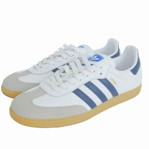 【中古】アディダス adidas サンバ SAMBA OG スニーカー シューズ ローカット レザー IF3814 白 27.5?p 靴 ■SM3