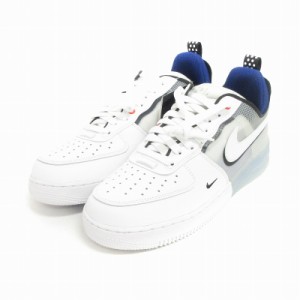 【中古】未使用品 ナイキ NIKE タグ付き エアフォース1 リアクト スニーカー シューズ 白 26.5cm 靴 ■SM3 