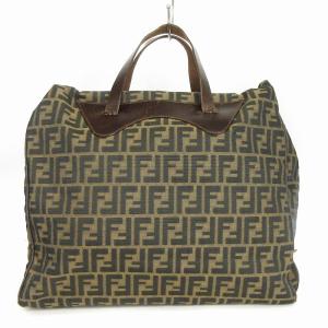FENDI ズッキーノ 総柄 ボストンバッグ フェンディ バッグ ズッカ柄の