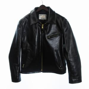 美品DOLCE＆GABBANA 52 シングルライダース／レザージャケット