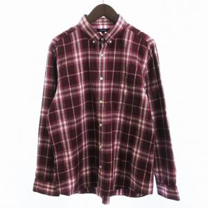 バーバリー　メンズシャツ ノバチェック 麻 リネン バーバリー メンズシャツ ノバチェック 麻 リネン（BURBERRY
