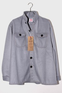 【中古】XL 未使用品 22AW サノバチーズ Stitch Shirt 長袖 ステッチシャツ BLUE ブルー SC2220-SH04 /■In2 メンズ