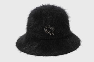 【中古】L 未使用品 2022AW F-LAGSTUF-F フラグスタフ FUR HAT ファーハット BLACK 黒 22AW-FS-51 /■In2 メンズ