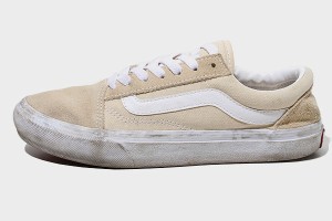 【中古】23.5cm VANS バンズ V36CF BLOOM OLD SKOOL ブルーム オールドスクール スニーカー 611639-0003 /◆☆