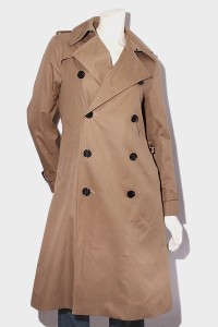 【中古】HYKE ハイク TRENCH COAT ライナー付き トレンチコート 1 BEIGE ベージュ 184-17005 /◆☆ レディース