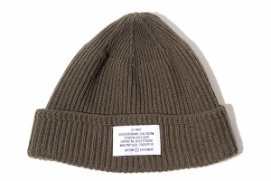 【中古】ユニフォームエクスペリメント UEN WATCH CAP ウォッチキャップ ニット帽 F オリーブ UE-192084 /◆ メンズ