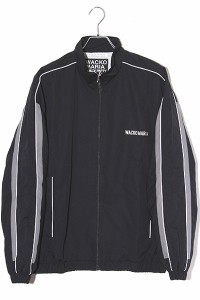 【中古】S 未使用品 2023AW ワコマリア TRACK JACKET トラックジャケット ブラック 23FW-WMO-TJ05 / ■In2 メンズ