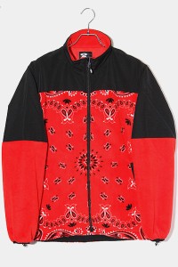 【中古】L 未使用品 23AW チャレンジャー バンダナフィールドジャケット RED レッド CLG-JK023-007 /■In2 メンズ