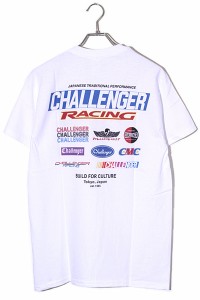 【中古】M 未使用品 2023AW CHALLENGER チャレンジャー CMC RACING LOGO TEE ロゴ 半袖Tシャツ WHITE /■In2 メンズ