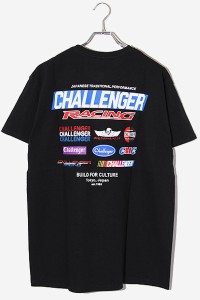 【中古】L 未使用品 23AW CHALLENGER チャレンジャー CMC RACING LOGO TEE ロゴ 半袖Tシャツ ブラック /■In2 メンズ