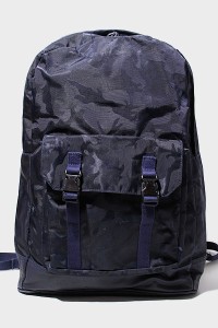 【中古】C6 シーシックス POCKET BACKPACK CAMOFULAGE カモフラ 迷彩 バックパック デイパック リュック NAVY ネイビー /◆ メンズ