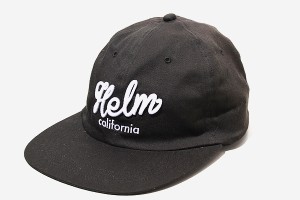 【中古】HELM 2022AW CAPTAINS HELM HELM CALIFORNIA CAP コットン 帽子 F BKACK ブラック CH22-AW-C04 /◆ メンズ