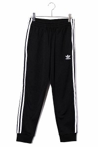 【中古】adidas アディダス SIZE:S SST TRACK PANTS トラックパンツ ジャージ BLACK ブラック CW1275 /◆ メンズ