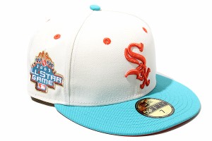 【中古】55.8cm 未使用品 ニューエラ ザ キャップ 59FIFTY ホワイトソックス ベースボール キャップ /●   メンズ