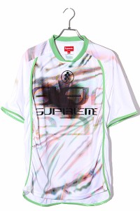 【中古】未使用品 2023SS Supreme シュプリーム SIZE:M Feedback Soccer Jersey White ホワイト /● メンズ