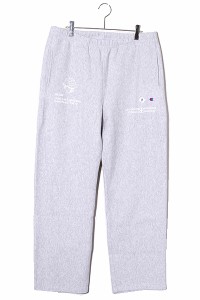 【中古】未使用品 24SS ペーパーボーイ チャンピオン ビームス SIZE:L 別注 スウェットパンツ GREY /● メンズ