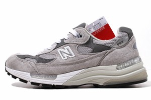 【中古】26.5cm NEW BALANCE ニューバランス M992GR 992 'Gray' スニーカー グレー US8.5 USA製 /● メンズ