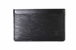 【中古】未使用品 LOUIS VUITTON ルイヴィトン エピ カードケース ポルト カルト・サーンプル M63512 /● メンズ